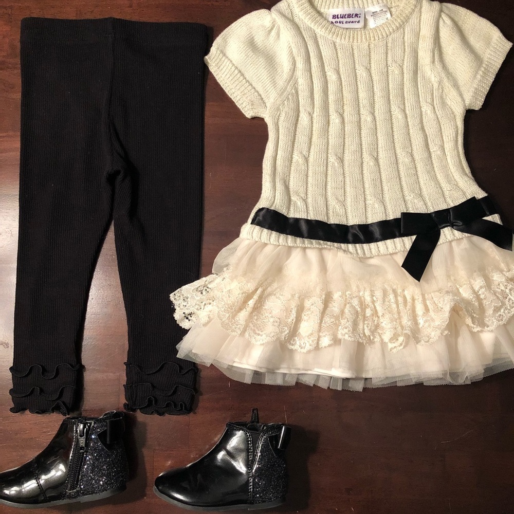 Little girls Sweater dress